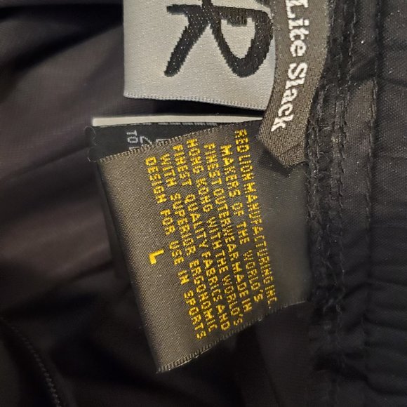 Zero Restriction ZR Mens Packable Rain Pants Golf in Black EDITED: found! - Picture 4 of 7